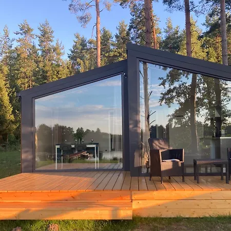 Дом отдыха Modern House - 30 Metrow Od Jeziora,prywatna Plaza,wifi *