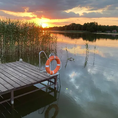 Modern House - 30 Metrow Od Jeziora,prywatna Plaza,wifi * Makosieje