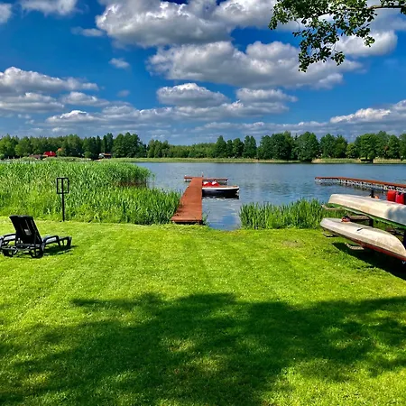 Modern House - 30 Metrow Od Jeziora,prywatna Plaza,wifi * Makosieje