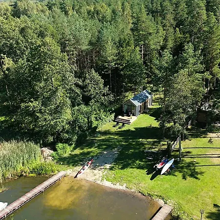 Casa de Férias Modern House - 30 Metrów Od Jeziora,prywatna Plaża,wifi Makosieje