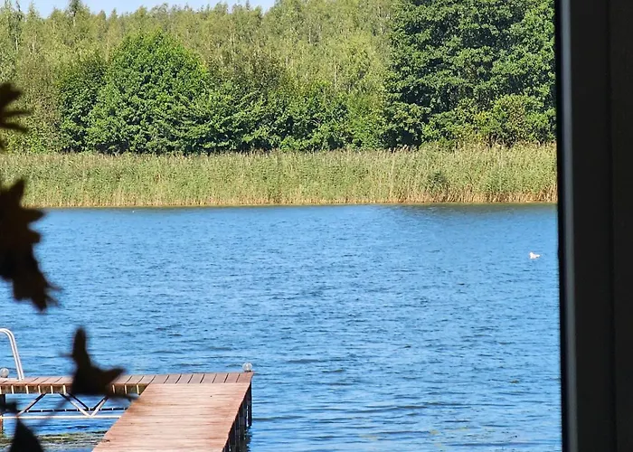 Modern House - 30 Metrow Od Jeziora,prywatna Plaza,wifi Makosieje