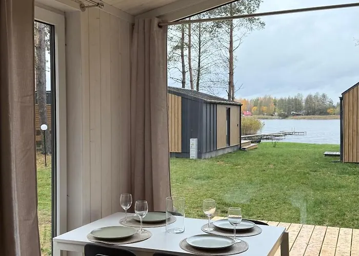 Modern House - 30 Metrow Od Jeziora,prywatna Plaza,wifi * Makosieje