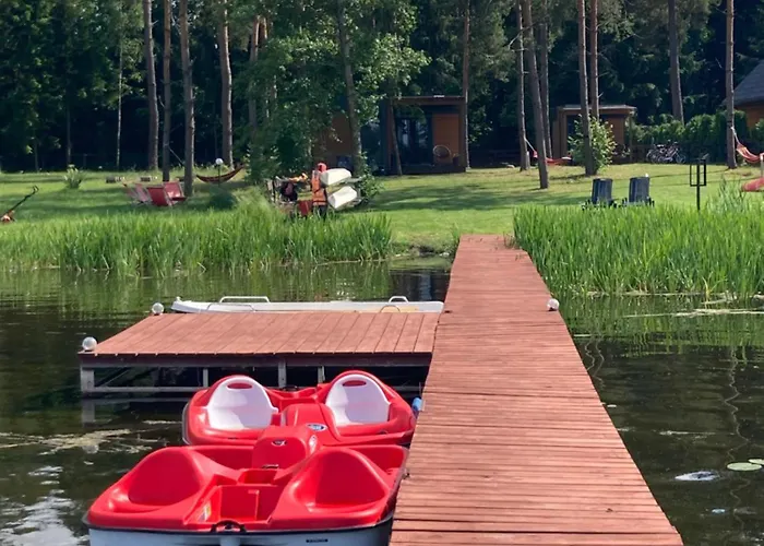 Modern House - 30 Metrow Od Jeziora,prywatna Plaza,wifi Дом отдыха *